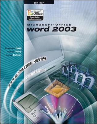 Book cover for The I-Series Microsoft Office Word 2003 Brief