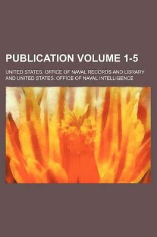 Cover of Publication Volume 1-5