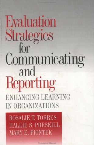 Book cover for Evaluation Strategies for Communicating and Reporting