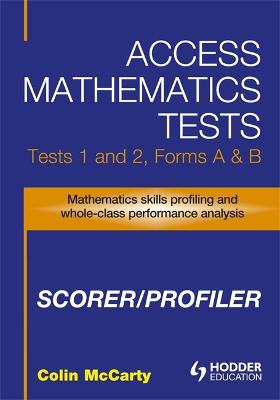Book cover for Access Mathematics Tests (AMT) 1 & 2 Scorer/Profiler CD-ROM