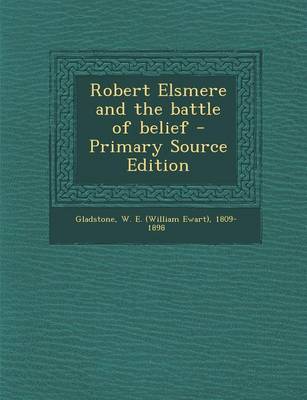 Book cover for Robert Elsmere and the Battle of Belief