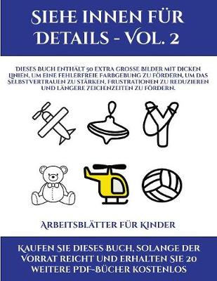 Cover of Arbeitsblätter für Kinder (Siehe innen für Details - Vol. 2)