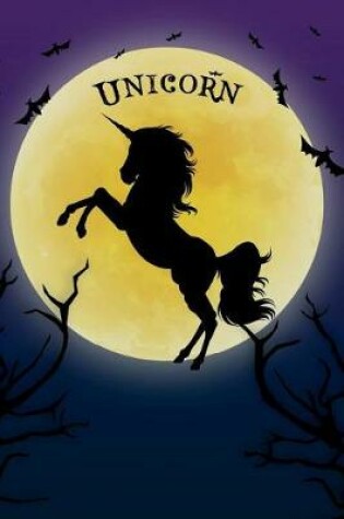 Cover of Unicorn Notebook Halloween Journal