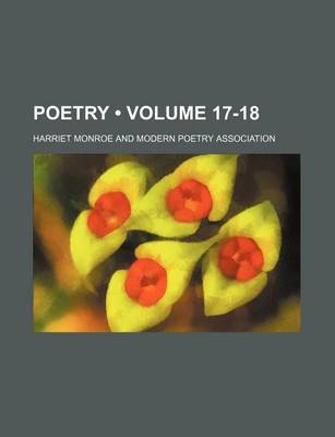 Book cover for Poetry (Volume 17-18)