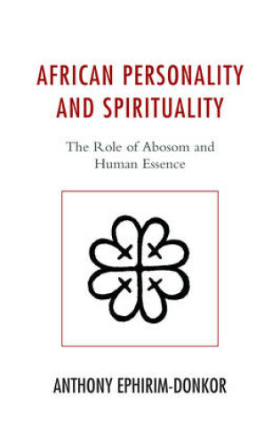 Cover of African Personality and Spirituality