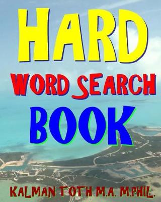 Book cover for Hard Word Search Book