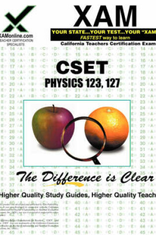 Cover of CSET Physics 123, 127