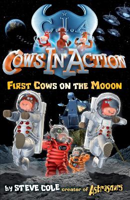 Book cover for Cows In Action 11: First Cows on the Mooon