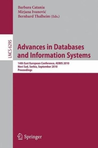 Cover of Advances in Databases and Information Systems