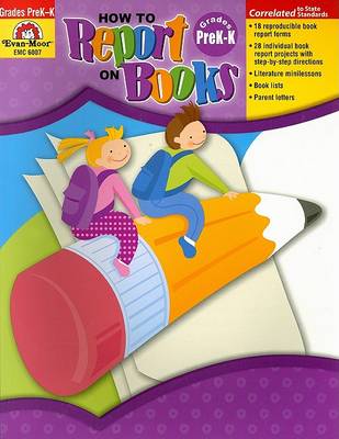 Book cover for How to Report on Books, Grades Prek-K