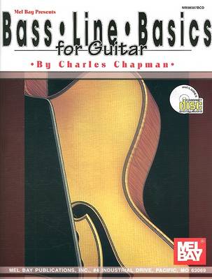 Book cover for Bass Line Basics for Guitar