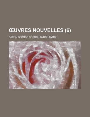 Book cover for Uvres Nouvelles (6)
