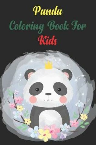 Cover of Panda Coloring Book For Kids