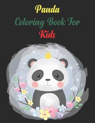 Book cover for Panda Coloring Book For Kids