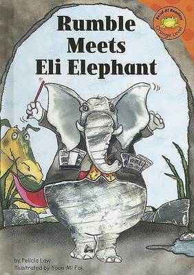 Book cover for Rumble Meets Eli Elephant