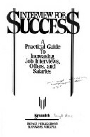 Cover of Interview for Success