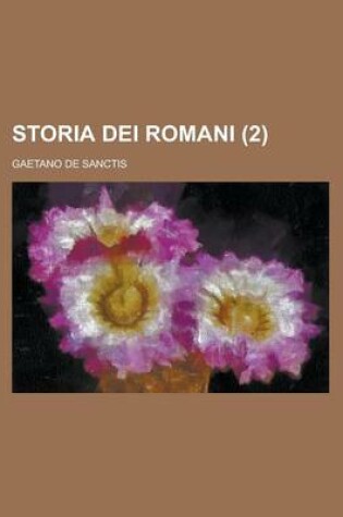 Cover of Storia Dei Romani (2 )