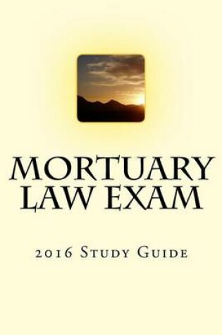 Cover of Mortuary Law Exam