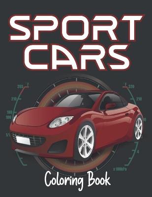 Book cover for Sports Cars Coloring Book