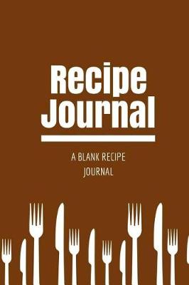 Book cover for Recipe Journal