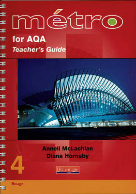 Book cover for Metro 4 for AQA Higher Teacher's Guide