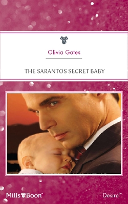 Book cover for The Sarantos Secret Baby