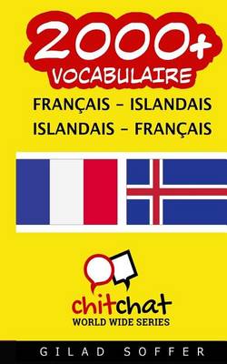 Book cover for 2000+ Francais - Islandais Islandais - Francais Vocabulaire