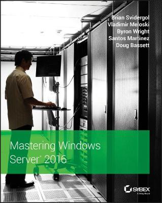 Book cover for Mastering Windows Server 2016