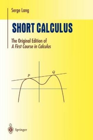 Cover of Short Calculus