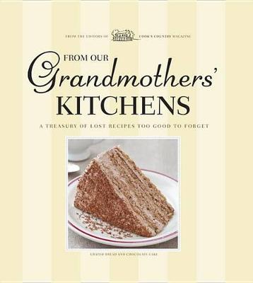Book cover for From Our Grandmothers' Kitchens