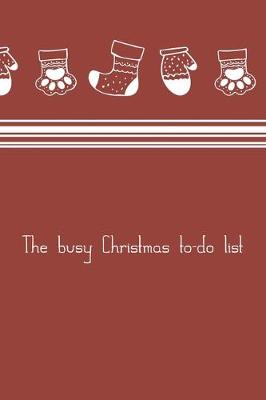 Book cover for The busy Christmas to-do list