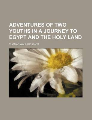 Book cover for Adventures of Two Youths in a Journey to Egypt and the Holy Land