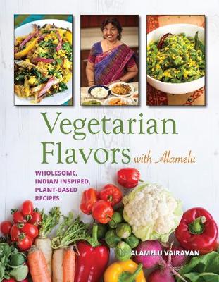 Book cover for Vegetarian Flavors with Alamelu