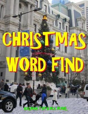 Book cover for Christmas Word Find