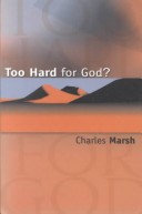 Book cover for Too Hard for God?