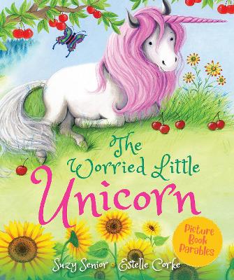 Book cover for The Worried Little Unicorn