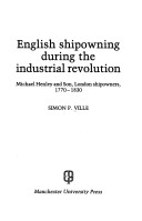 Book cover for English Shipowning During the Industrial Revolution