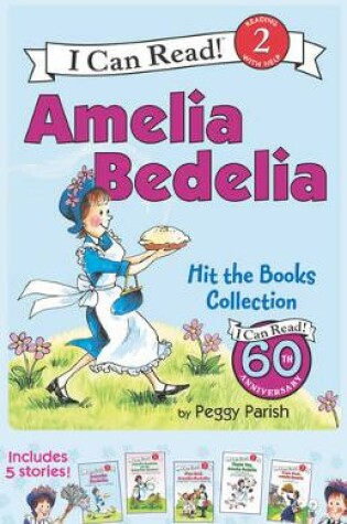 Cover of Amelia Bedelia 5-Book I Can Read Box Set #1: Amelia Bedelia Hit the Books