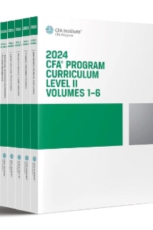 Cover of 2024 CFA Program Curriculum Level II Box Set