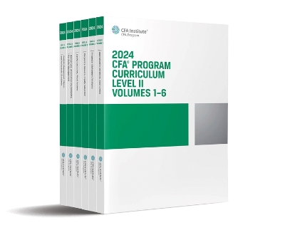 Book cover for 2024 CFA Program Curriculum Level II Box Set