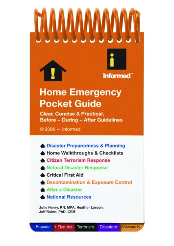 Book cover for Home Emergency Pocket Guide