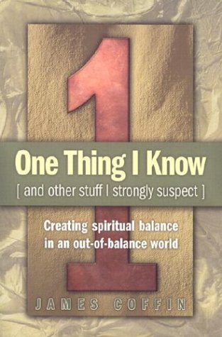 Book cover for One Thing I Know