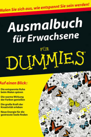 Cover of Ausmalbuch für Erwachsene für Dummies