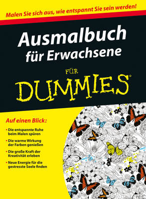 Book cover for Ausmalbuch für Erwachsene für Dummies