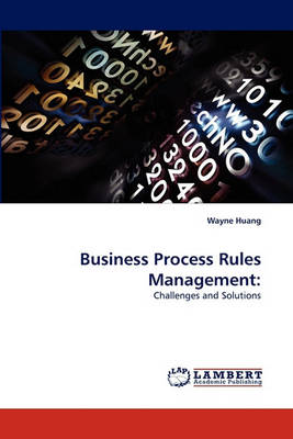 Book cover for Business Process Rules Management