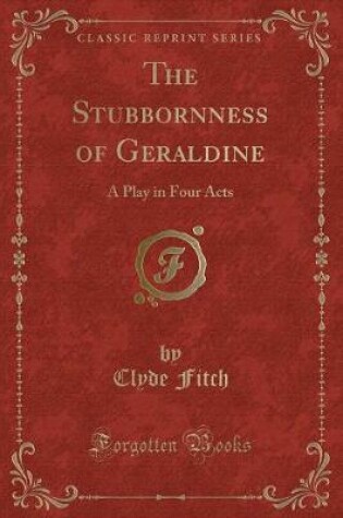 Cover of The Stubbornness of Geraldine