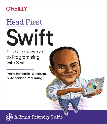 Book cover for Head First Swift