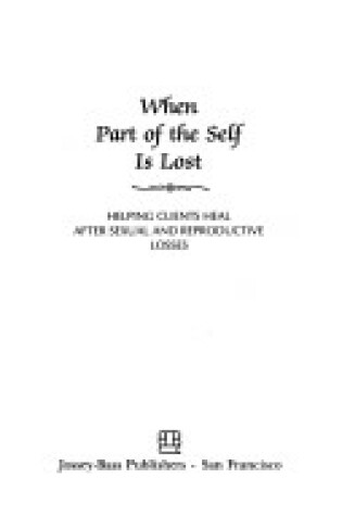 Cover of When Part Self Lost