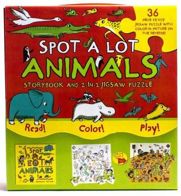 Book cover for Spot a Lot Animals