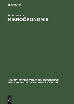 Book cover for Mikrookonomie